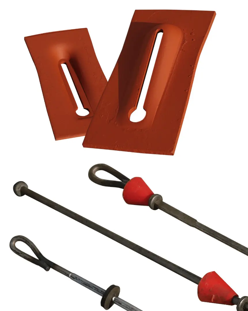 Accesorios para cimbra - Tirantes, cuñas y desmoldantes