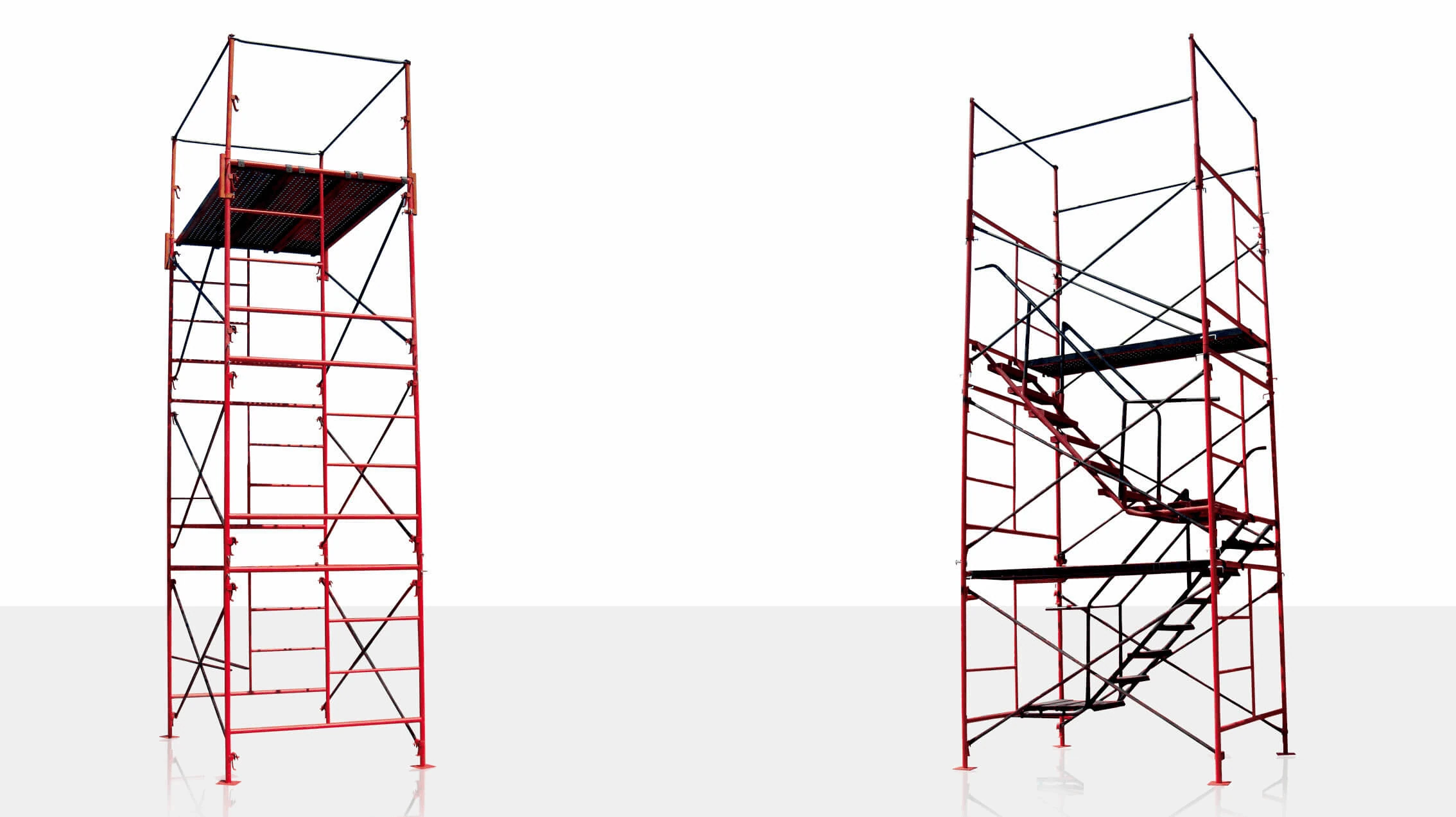 Andamio estándar - Torre de escalera y trabajo