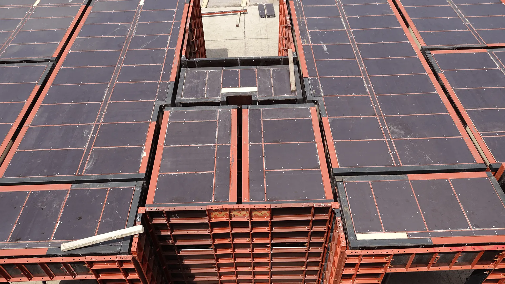 Cimbra apilada - Almacenamiento de sistemas de encofrado