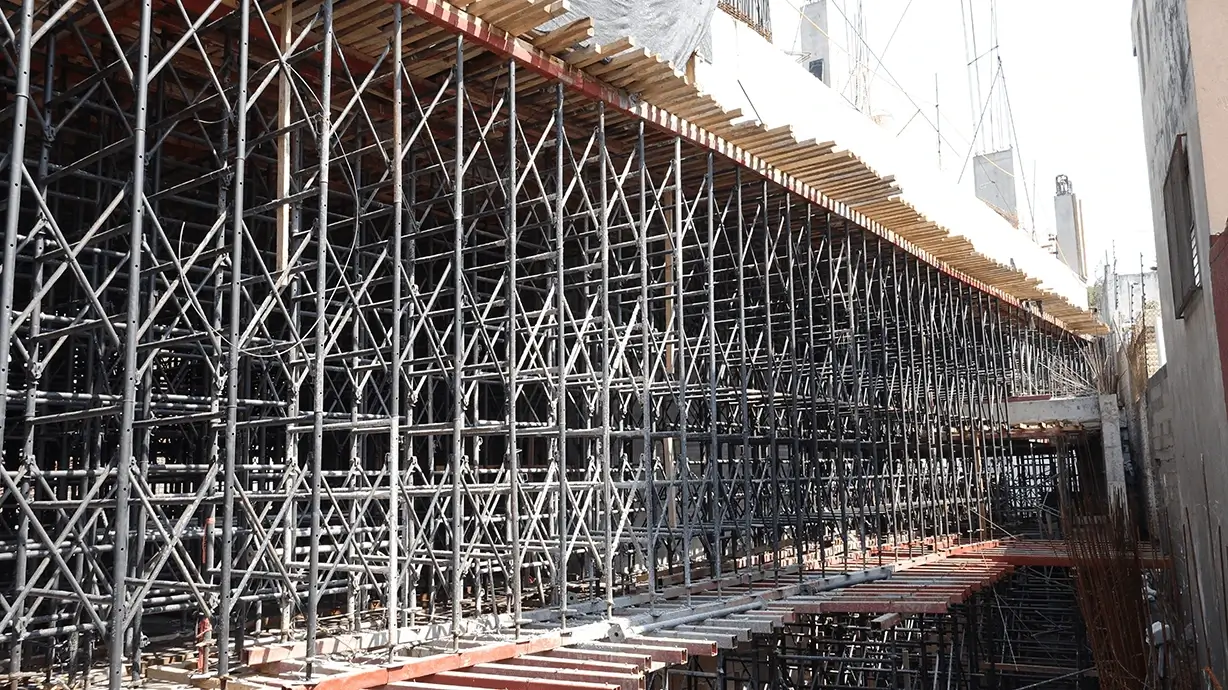 Torre de 11 niveles para 40 departamentos en Estado de México - Vista frontal