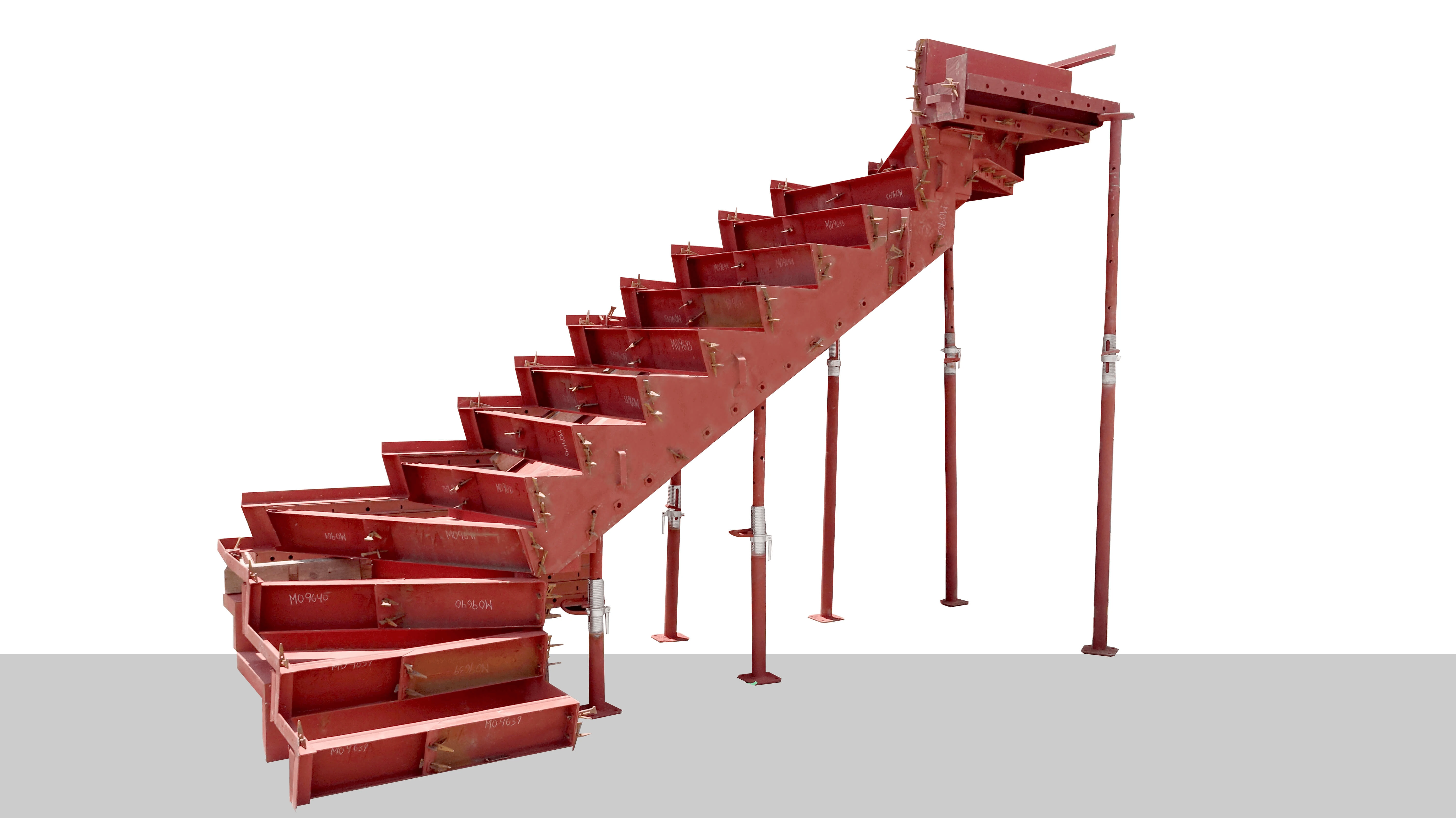 Molde metálico para escalera - Sistema versátil para interior y exterior