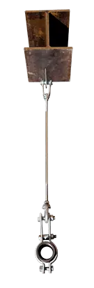 Soporte rígido para tubería - Componentes de fijación permanente